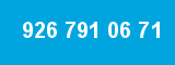 926 791 06 71 926 791 06 71